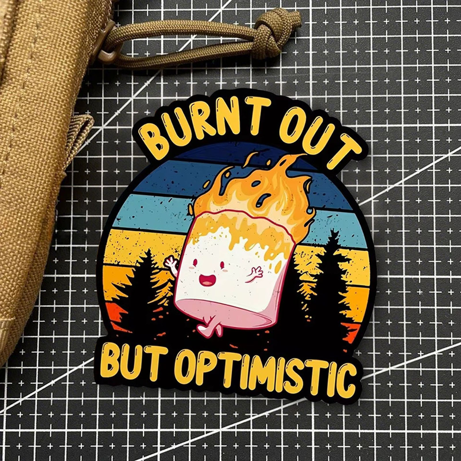 Patchs tactiques brûlés mais o - Urban Backpack Tactical avis et prix